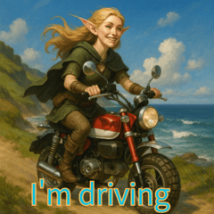 A fantasy motorcycle1