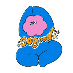 もやもやスタンプ(絶妙)