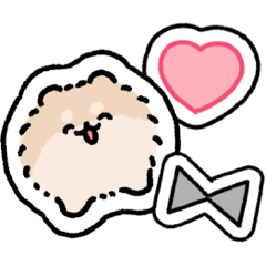 ぺたぺたポメトーン（橙）