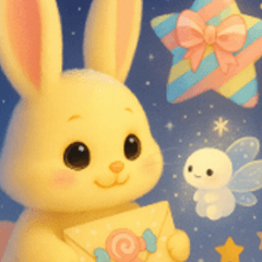 ”うりスさん”の　ほのぼのスタンプ