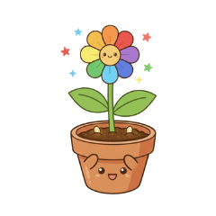 Scraps of flower pots: Ashin