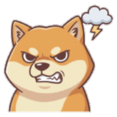 ★かわいい柴犬のステッカー★