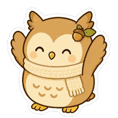 動く！しぐさで伝える ミミズクのずくたん