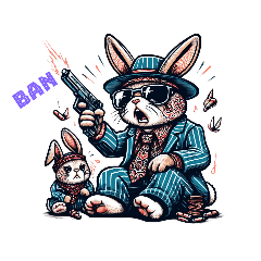 gangster rabbits　ギャングスターラビット