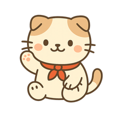 Kawaii Chubby Cat Emoji Stickers