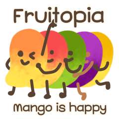 Fruitopia-Mango is happy