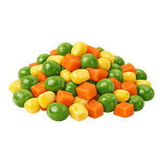 Super delicious tricolor beans