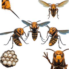 BIG! オオスズメバチ　実写