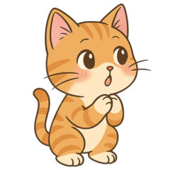 もこふわネコの日常スタンプ