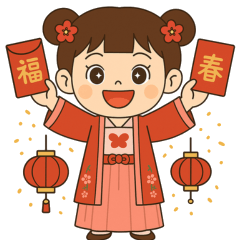 I&#39;m Hanfu Girl 3. Winter & NewYear Cheer