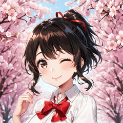 さくら色の春ガール