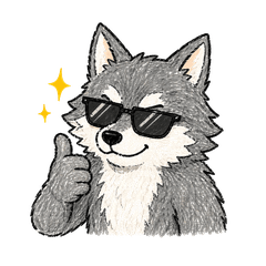 へたうま狼ゆるかわ日常＆仕事　動物占い