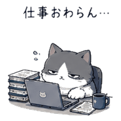 社畜深夜ねこ