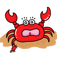 かわいいカニ 1