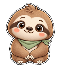 Baby Sloth: Slow Days, Big Feelings