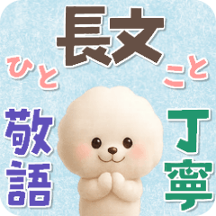 ビションフリーゼ★長文