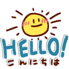 手描きのゆる～い毎日使えるスタンプ！