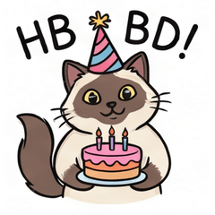 ボヘミアンなバーマン猫：日常と仕事