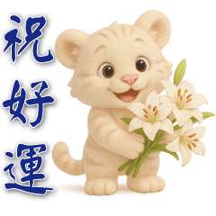 Cute Tiger - Everyday Useful Stickers