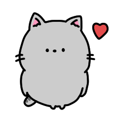 ぽけ。のゆる返事ねこ。