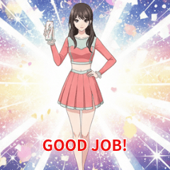 エレガント・チア：ポジティブ英語