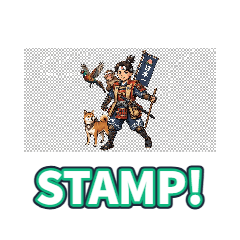 Momotaro and his companions
